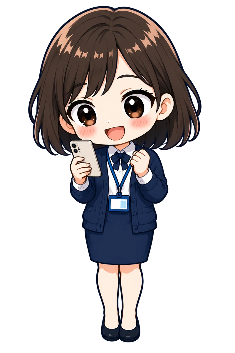ほっとした表情の女性
